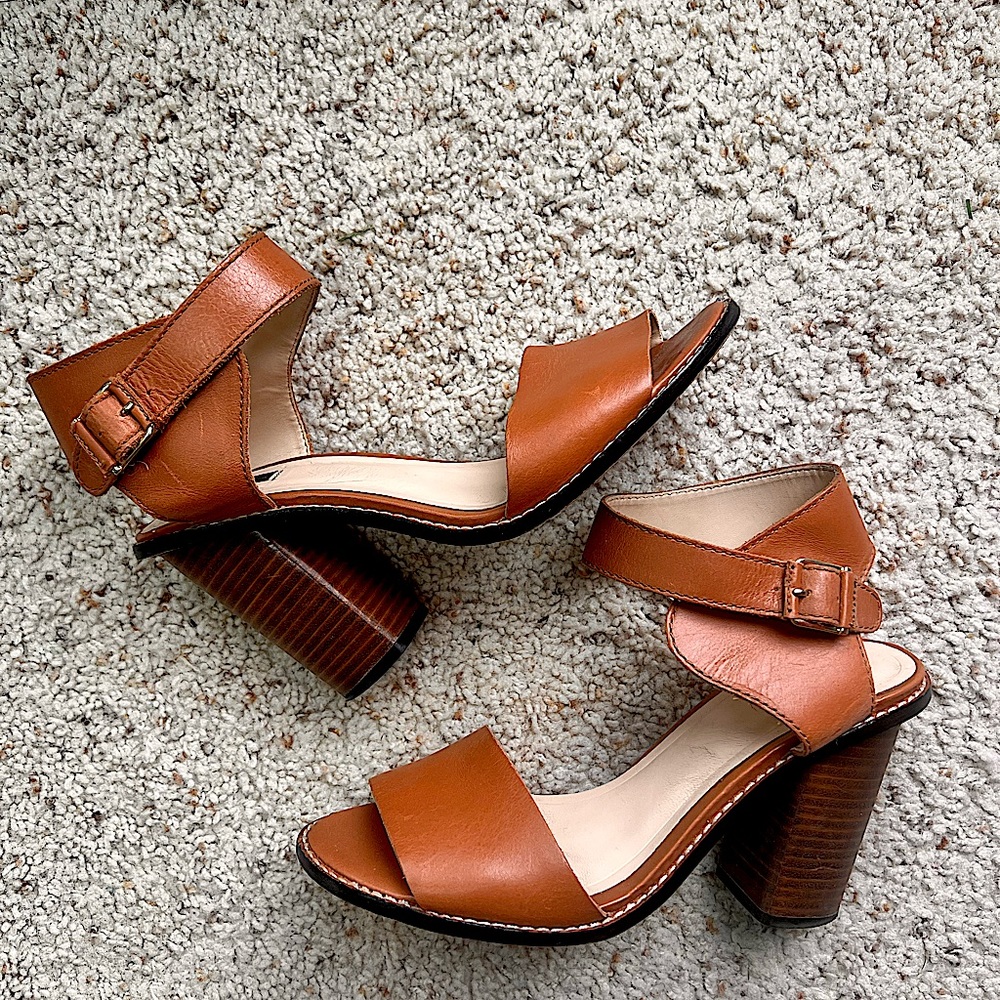 MANGO Block Heel
